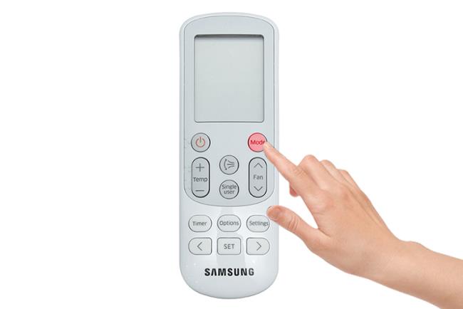 How to use Samsung air conditioner remote