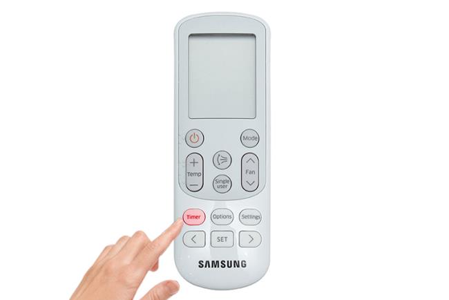 How to use Samsung air conditioner remote