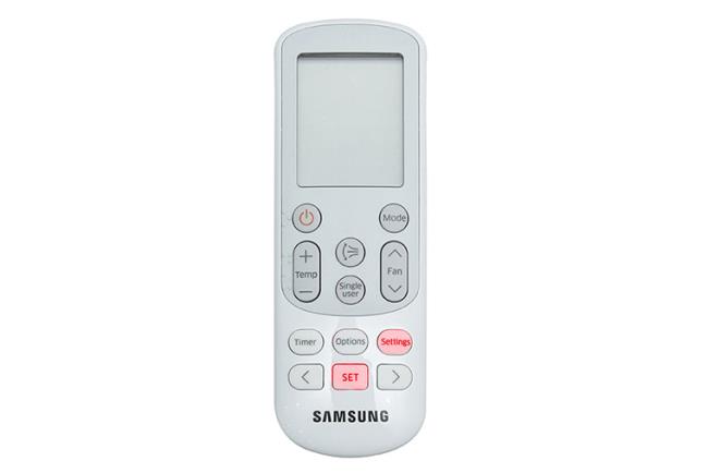 How to use Samsung air conditioner remote