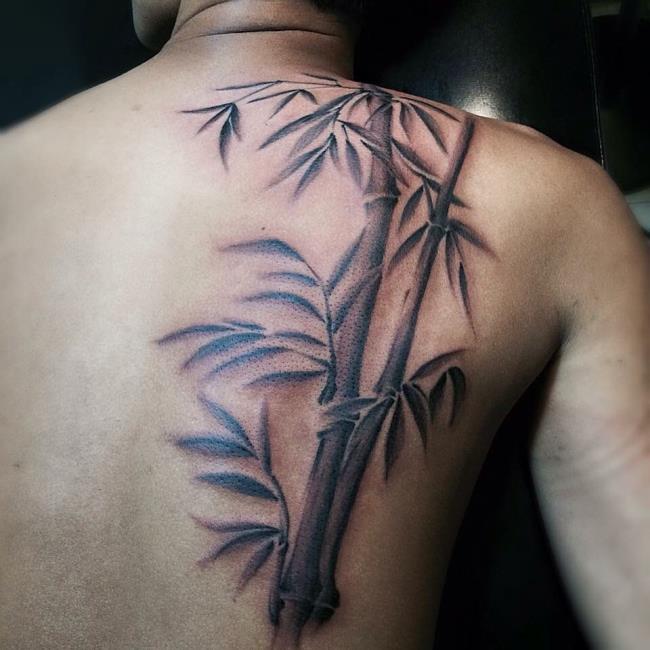 Kumpulan pola tato bambu terindah