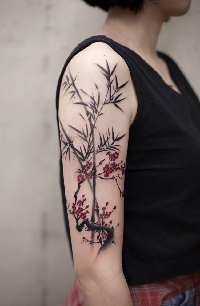 Collection des plus beaux modèles de tatouage en bambou