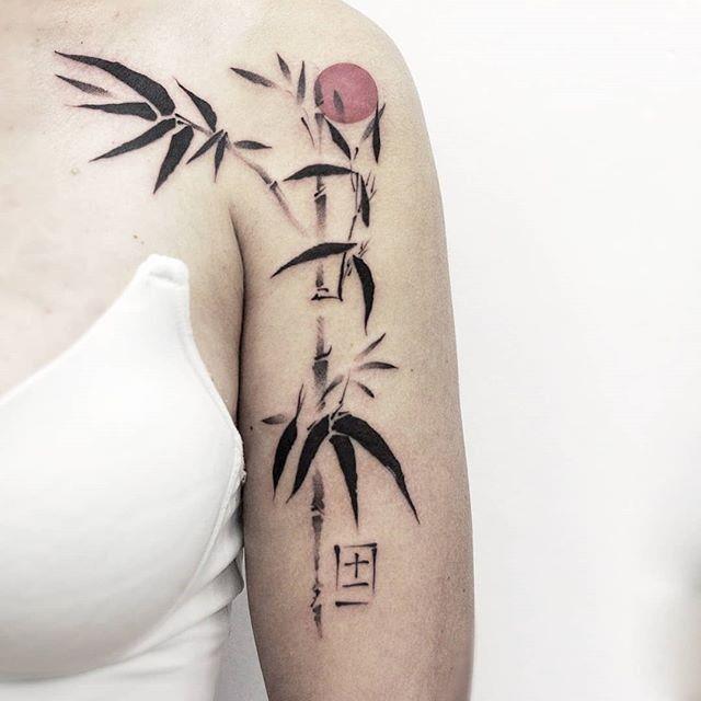 Kumpulan pola tato bambu terindah
