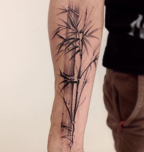 Synthesis of the most beautiful bamboo tattoo patterns