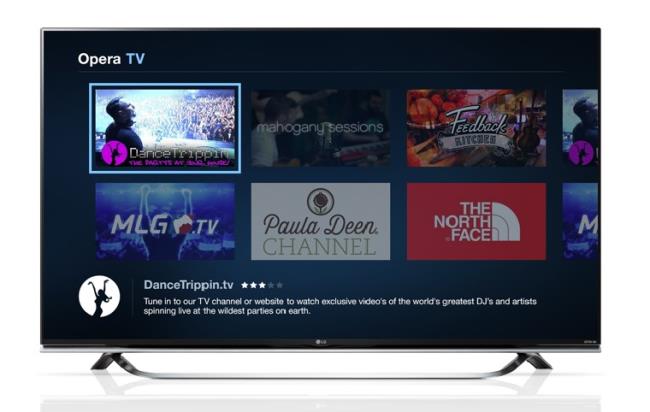 Opera TV a fait ses débuts sur Smart TV LG