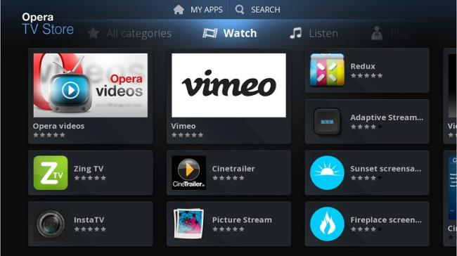 Opera TV debuted on Smart TV LG