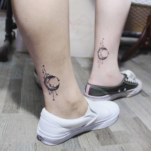 Collezione di tatuaggi alla caviglia super carini