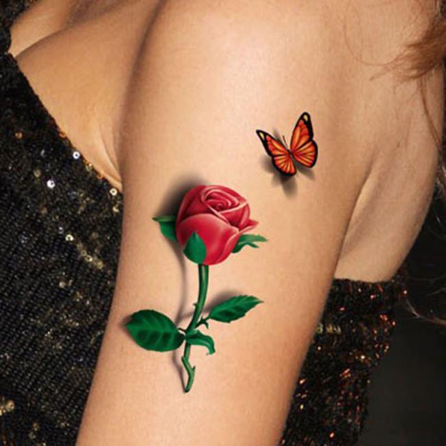 Sammlung von schönen 3D-Tattoo-Mustern, die alle Augen anzieht