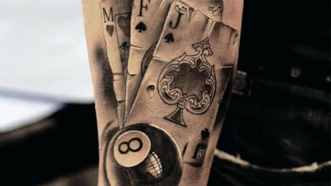 Collection des meilleurs dessins de tatouage - Que dit le jeu de 52 cartes?
