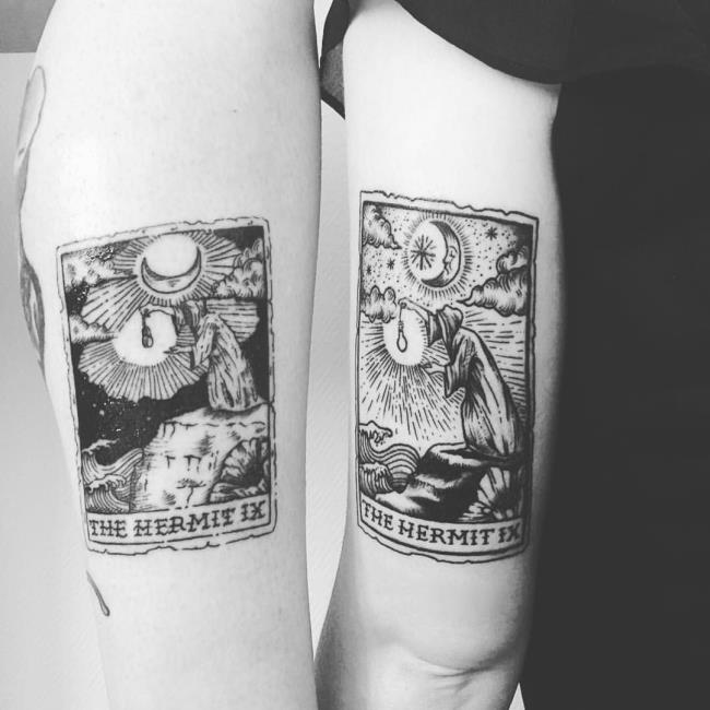 Collection of the best tattoo designs - What does the 52-card deck say?