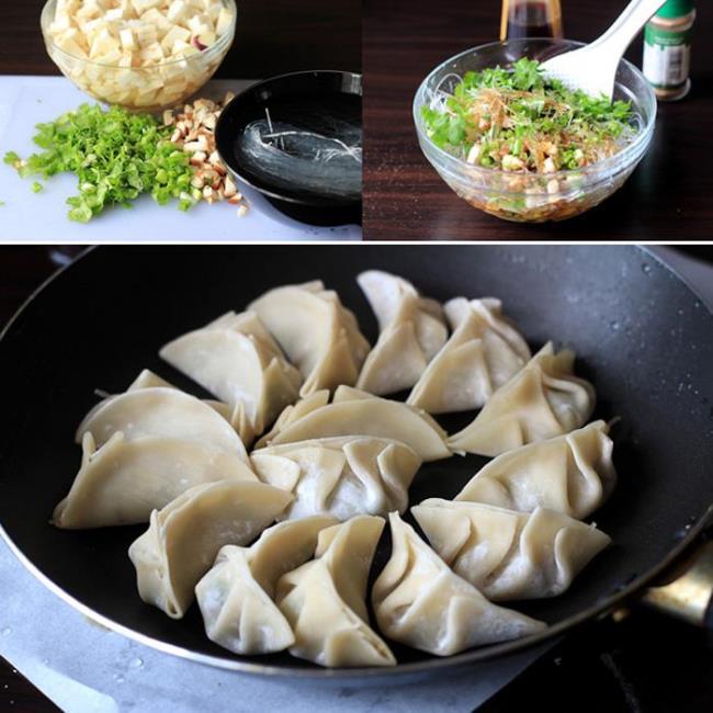 Wonton vegetarian nutritious and frugal
