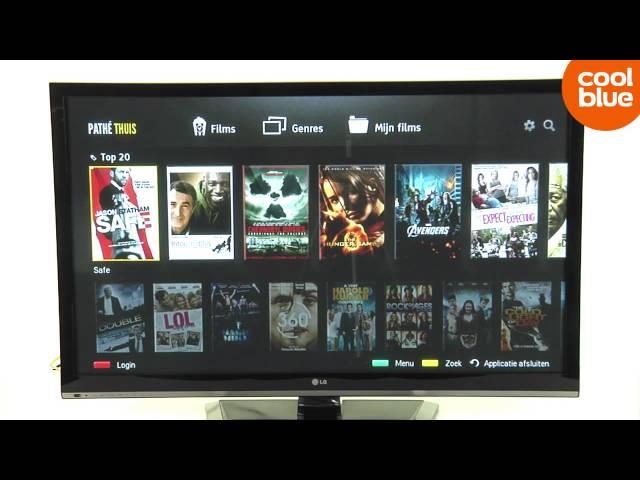 Interface NetCast sur LG TV