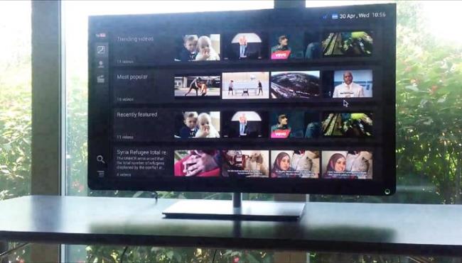 What's so interesting about the Android operating system on Toshiba TVs?