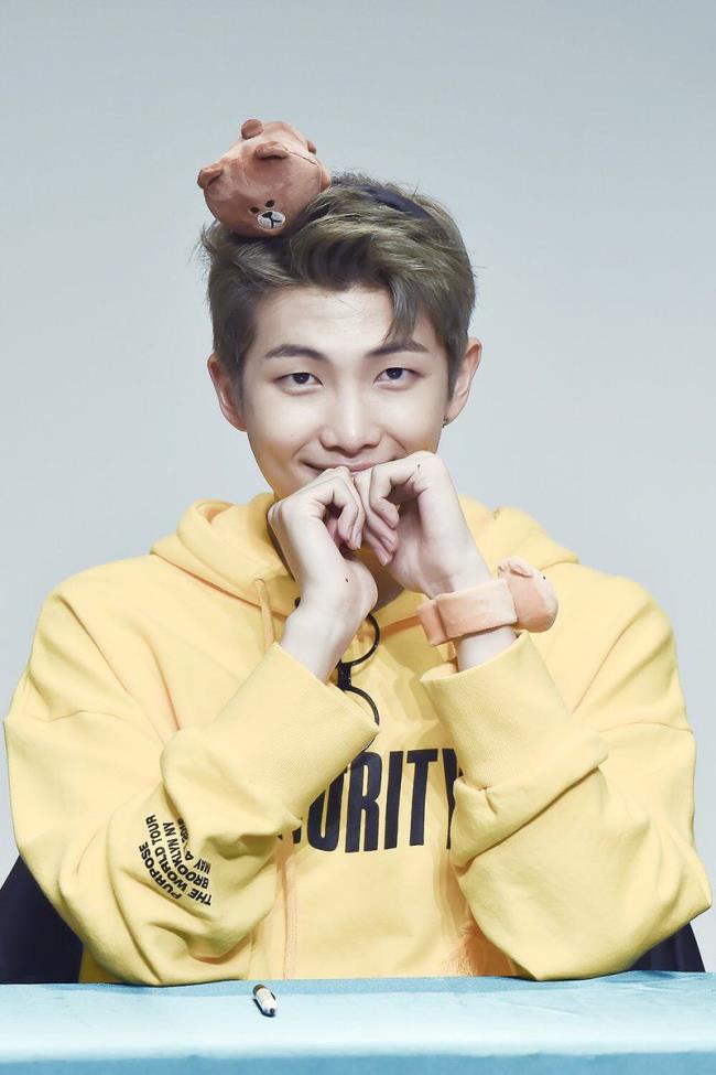 Synthesize pictures of Rap Monster - the most beautiful BTS leader