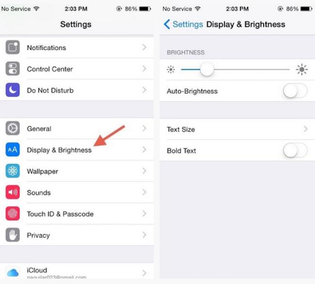 How to optimize battery life for devices running iOS 8