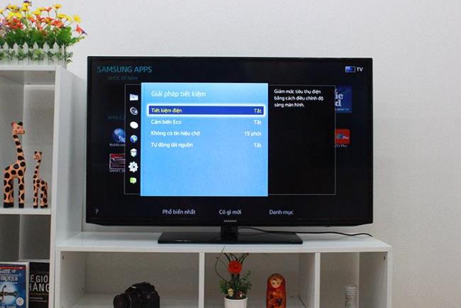 Atur mode hemat daya untuk TV Samsung
