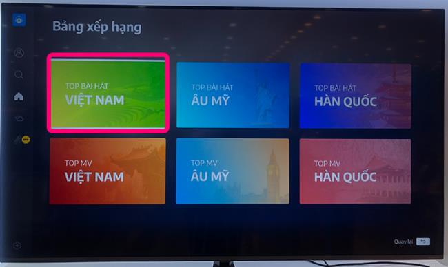 كيفية استخدام تطبيق NhacCuaTui على نظام تشغيل WebOS الخاص بالتلفزيون الذكي LG