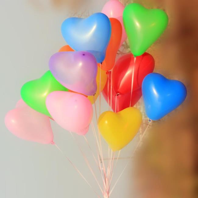 Buat balon warna-warni yang paling indah