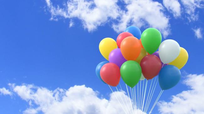 Zsyntetyzuj najpiękniejsze kolorowe balony