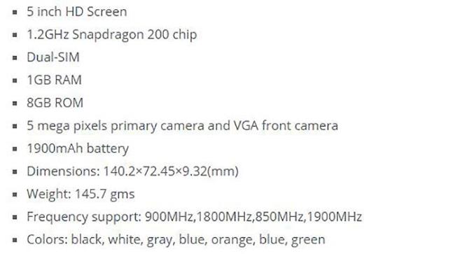 Microsoft Lumia RM-1090 ujawnił wszystkie specyfikacje