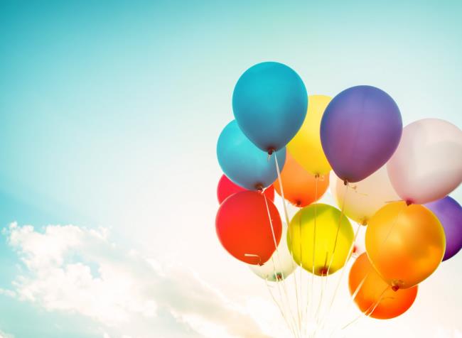 Zsyntetyzuj najpiękniejsze kolorowe balony
