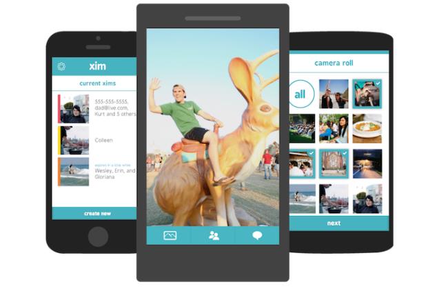 Microsoft Xim, sharing photos with friends is simpler than ever