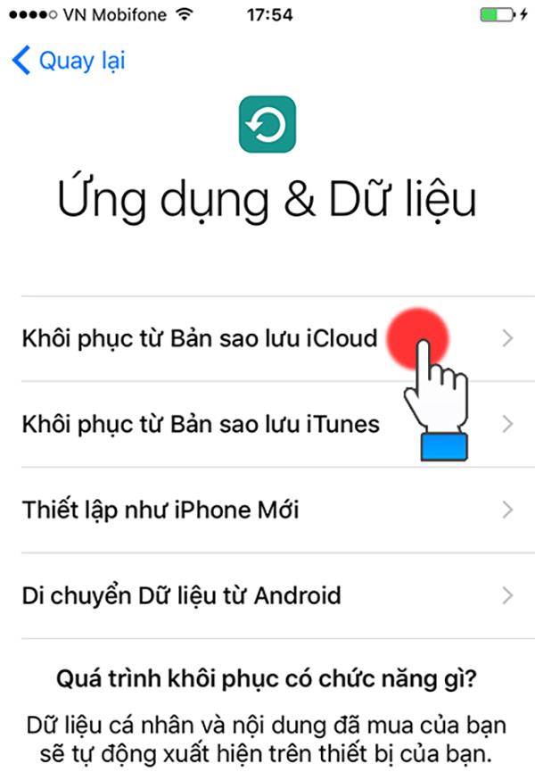 icloud exchanging