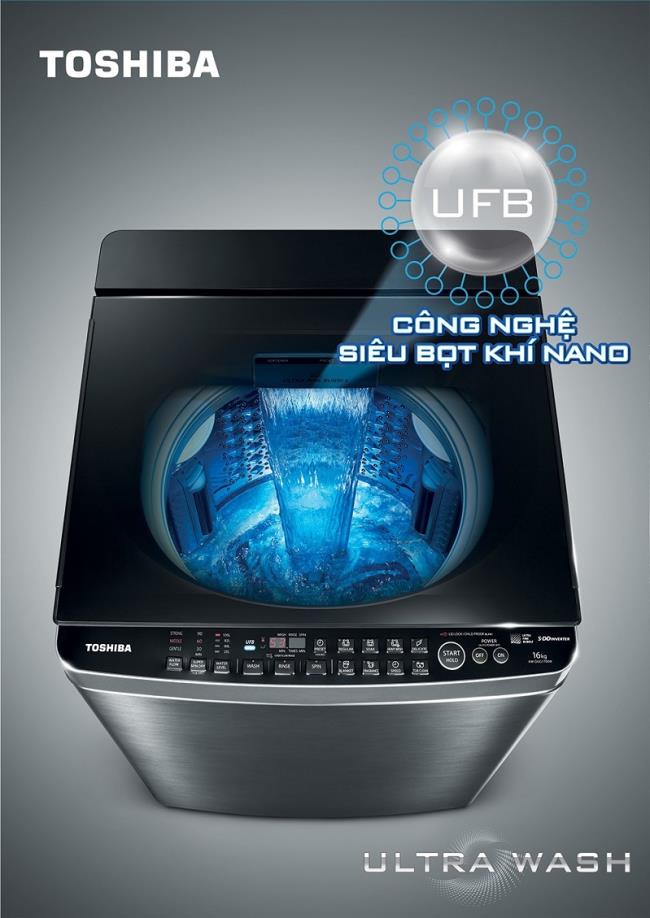 Entdecken Sie Ultra Wash auf Toshiba-Waschmaschinen