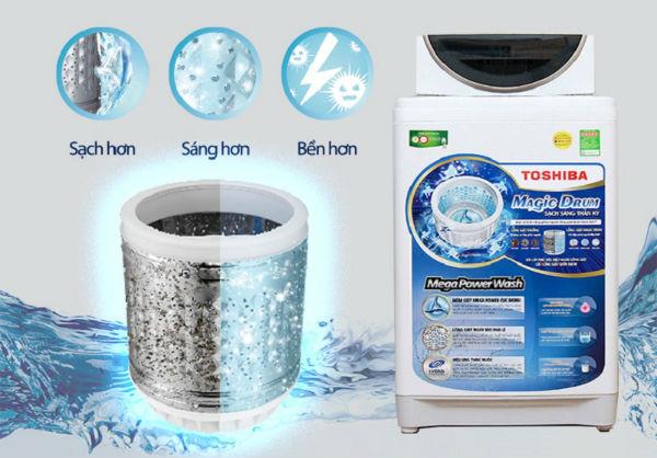 Learn the washing technology on Toshiba washing machines