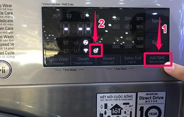 How to use LG washing machine through Smart Phone