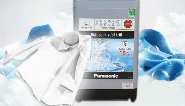 StainMaster technology wash hot water on Panasonic washing machines