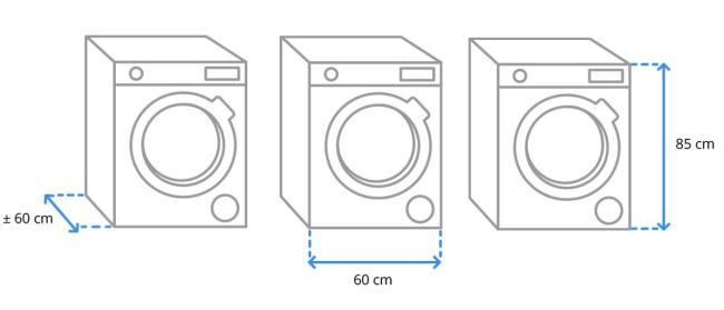 Size of washing machine and TOP 3 things to know