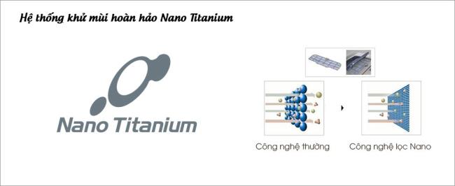 تقنية فلتر نانو تيتانيوم لإزالة الروائح الكريهة في المكنسة الكهربائية