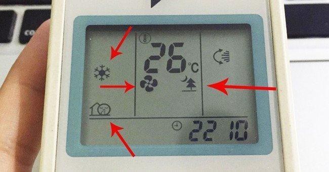 Do you understand the meaning of the symbols on the air-conditioner remote?