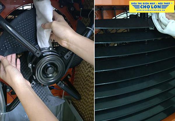 Clean the air cooler properly