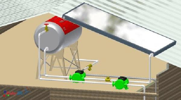 Petunjuk tentang cara memasang pompa booster untuk pemanas air