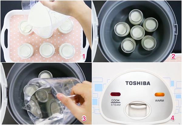How to make yogurt bags with a "delicious" rice cooker