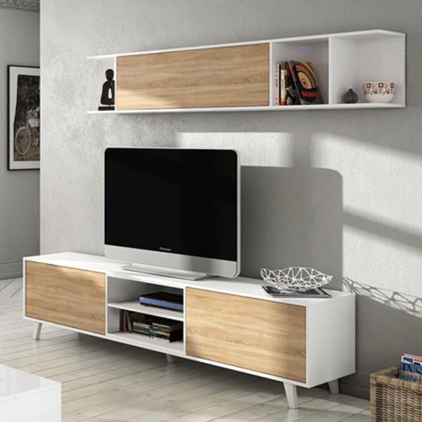 Rak TV ruang tamu - Beritahu anda cara memilih untuk membeli rak yang murah dan cantik