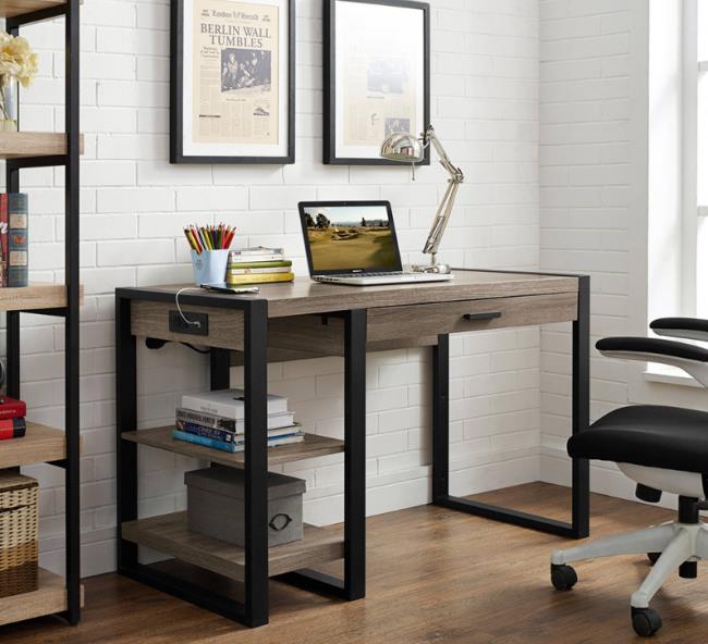 The models of desks with the cheapest, most beautiful and convenient bookshelf today
