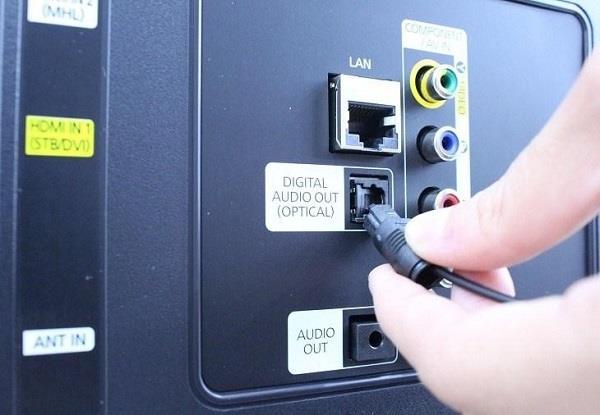 Instructions sur la façon de connecter l'amplificateur à un simple téléviseur