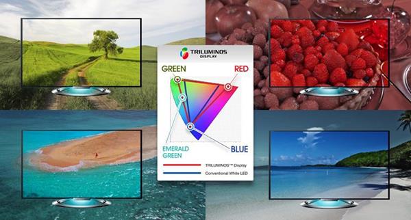 Learn about TRILUMINOS ™ Display on TVs and Sony smartphones