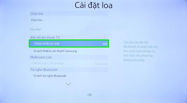 How to connect Samsung sound bar to Smart TV through TV Sound Connect?