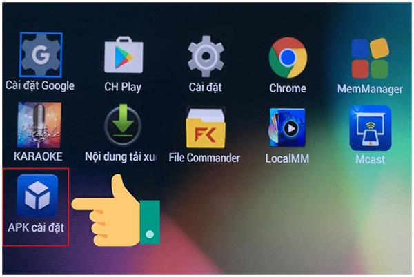 Cara menginstal file APK untuk sistem operasi Android Smart TV