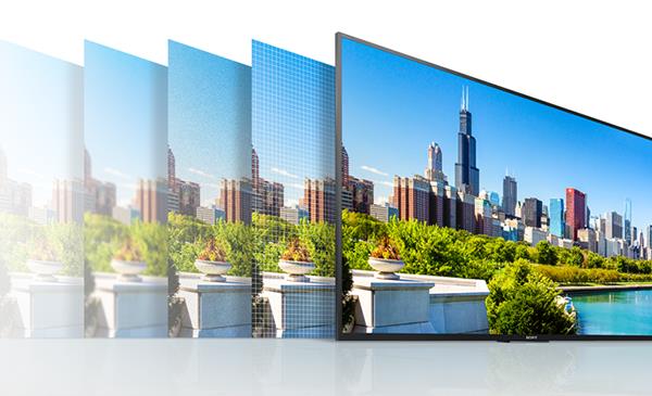 4K X-Reality Pro on Sony TVs - technology that lifts your TV