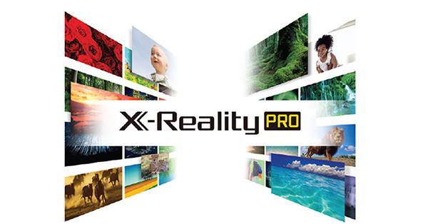 4K X-Reality Pro on Sony TVs - technology that lifts your TV