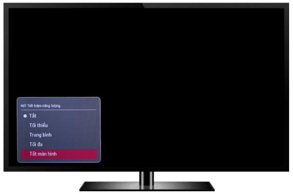 Turn on power saving mode on LG TV Internet