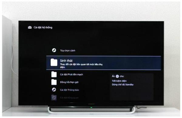 Instrukcje dotyczące korzystania z trybu oszczędzania energii w telewizorach Sony