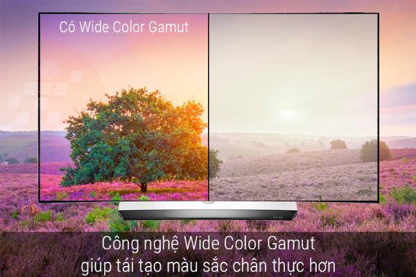 Die Wide Color Gamut-Technologie auf TCL TV ist nichts Besonderes