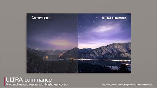 What is Ultra Luminance picture technology on LG TVs?