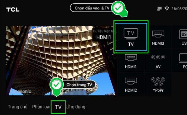 Guide to search channels on Smart TV TCL