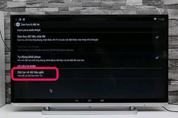 How to factory reset Toshiba TV